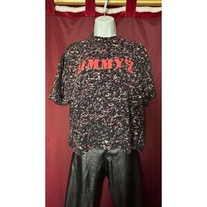 Jimmy’z Graffiti Pop Art Neon Splatter Paint T-Shirt One Size Fits All